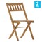 Flash Furniture 2PK Natural Folding Acacia Wood Bistro Chairs THB-C1244-NAT-GG - alternate 9